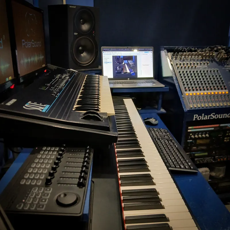 Eralb, sala de composición y producción